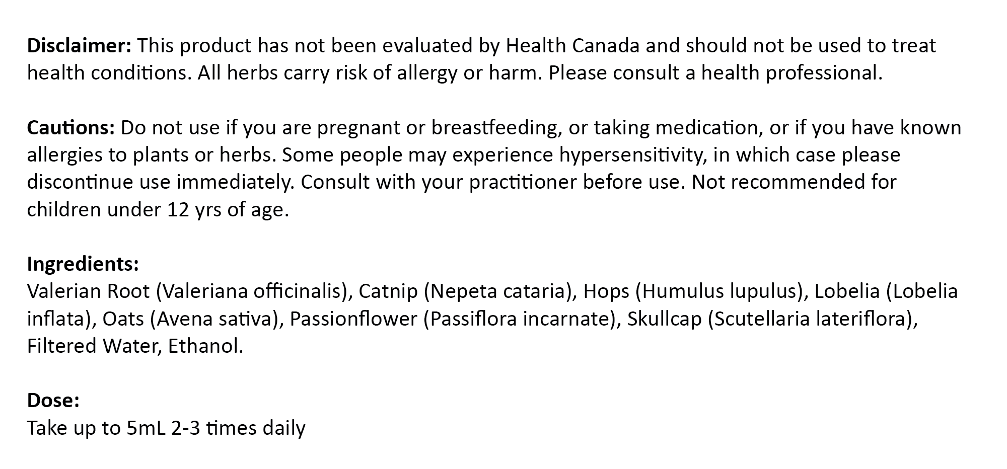 NeuroCalm (Tincture)