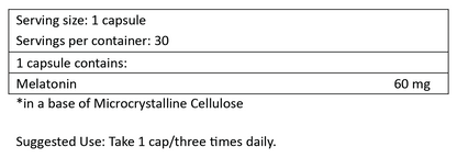 Melatonin 60mg